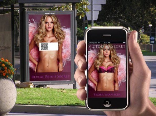 QR-Code am Beispiel von Victoria Secrets