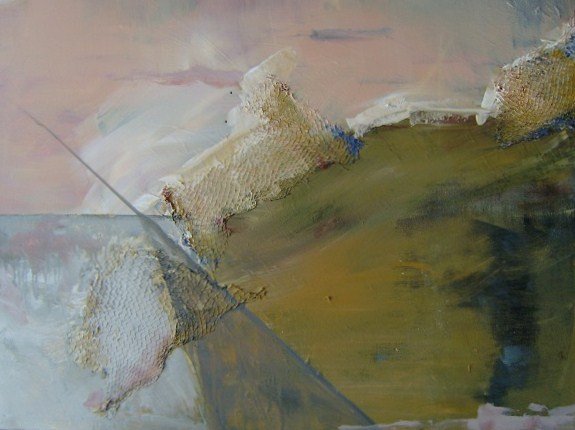 Ohne Titel Acryl Keilrahmen 80 x 60 Petra Wanitschka 2011