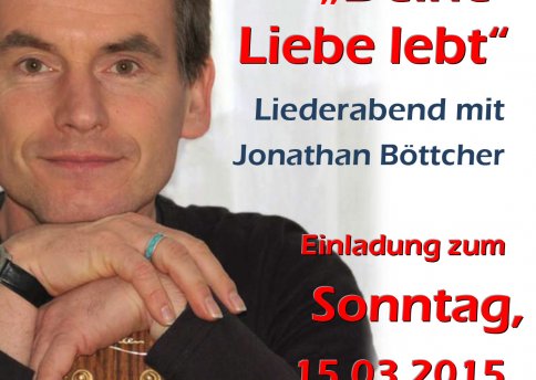 Jonathan Böttcher am 15. März 2015 in Kiel