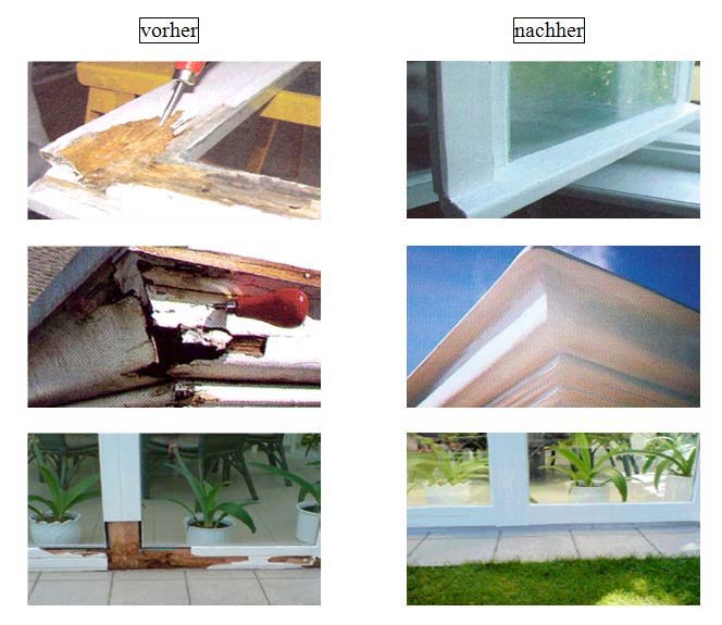 Behandlungen mit Epoxy