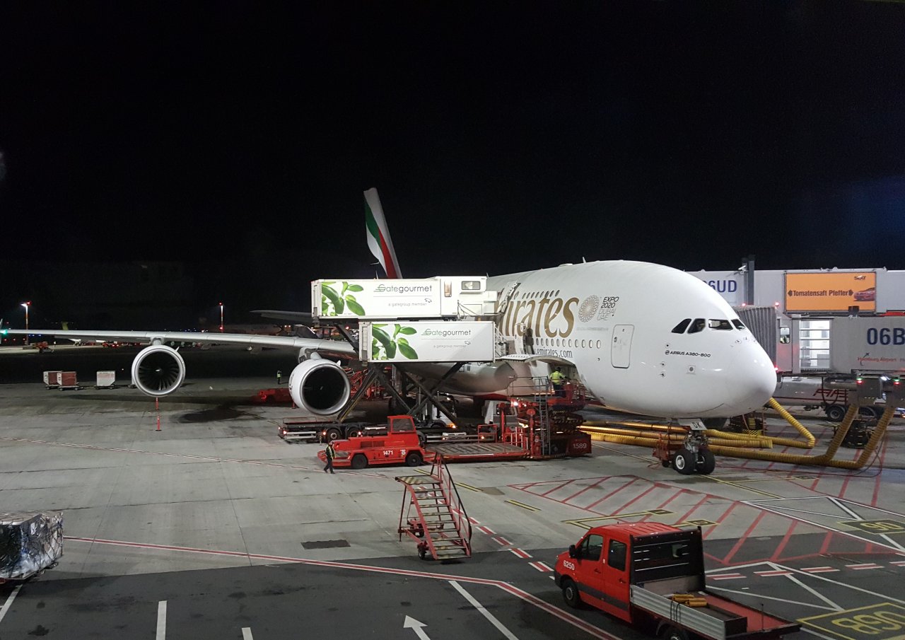 HAM_Emirates_A380 Gate