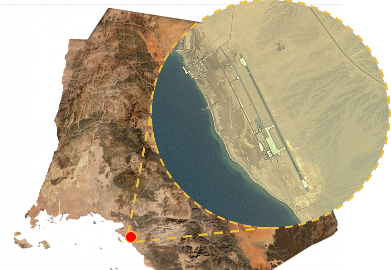 NEOM Bay Airport Bild