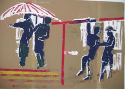 Jürgen Baum "Schirmherrschaft 1"