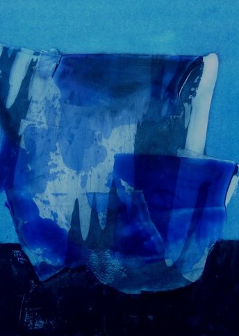 Renate Basten   "rapsody in blue 1"