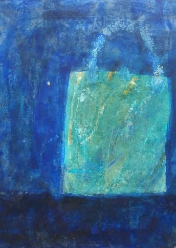 Renate Basten "small blue 21"