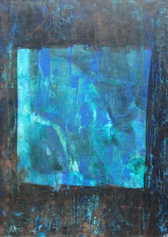 Renate Basten "small blue 27"