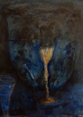 Renate Basten   "small blue 15"